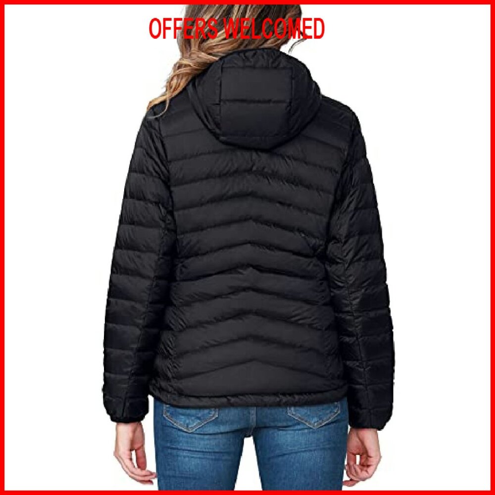 Lightweight Packable Down Puffer Jacket Hooded In… - image 6